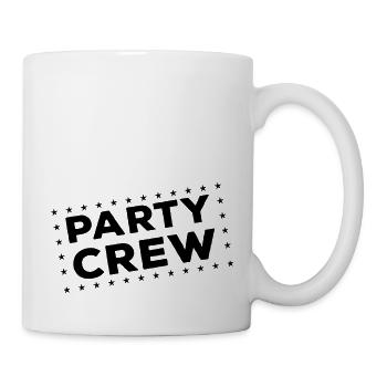 party crew - Tasse - Weiß - Rechts