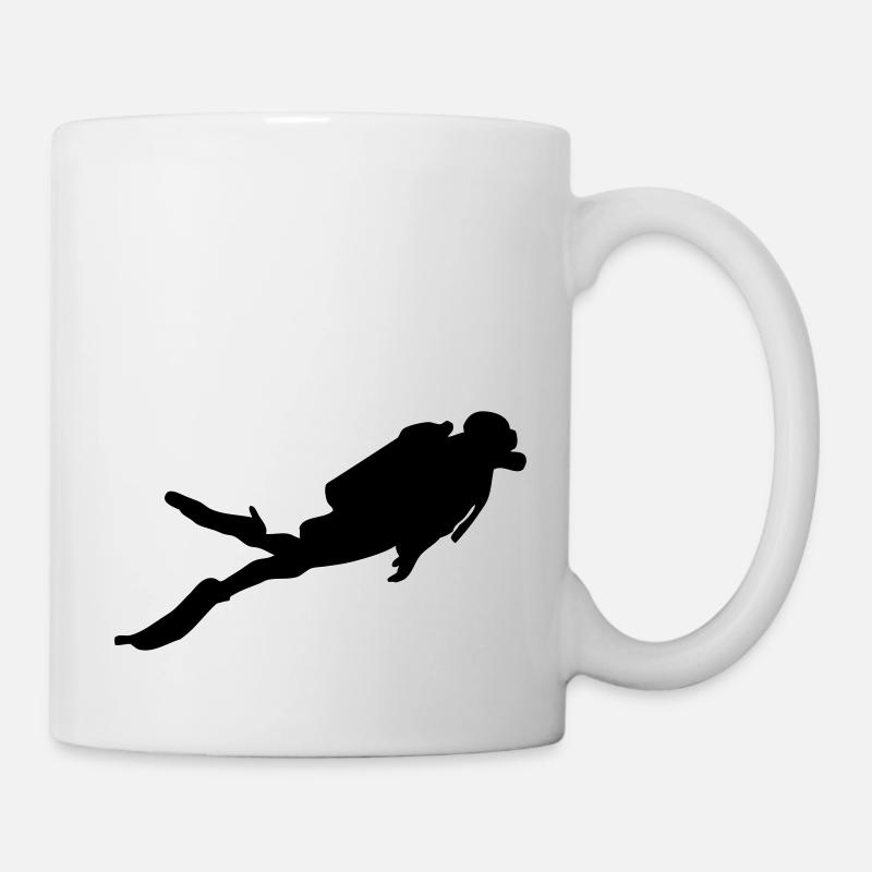 Plongée - Plongeur - Plongée - Mug blanc - blanc