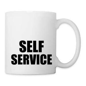 Self Service - Mug - white - Right