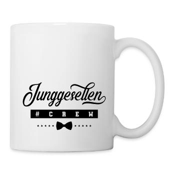 junggesellen crew - Tasse - Weiß - Rechts