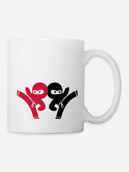 ninja_1 - Mug blanc - blanc