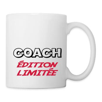 Coach edition limitée - Mug blanc - blanc - Droite