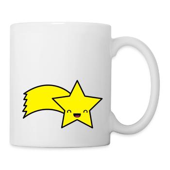 sternschnuppe_002 - Tasse - Weiß - Rechts