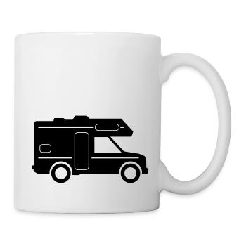 CAMPER BUS CAMPING-CAR Voiture - Mug blanc - blanc - Droite