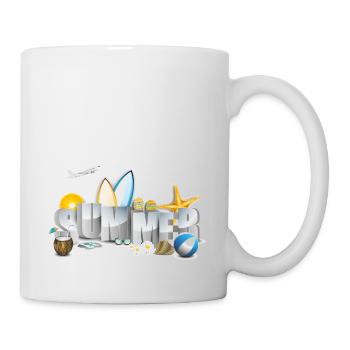 summer - Tasse - Weiß - Rechts