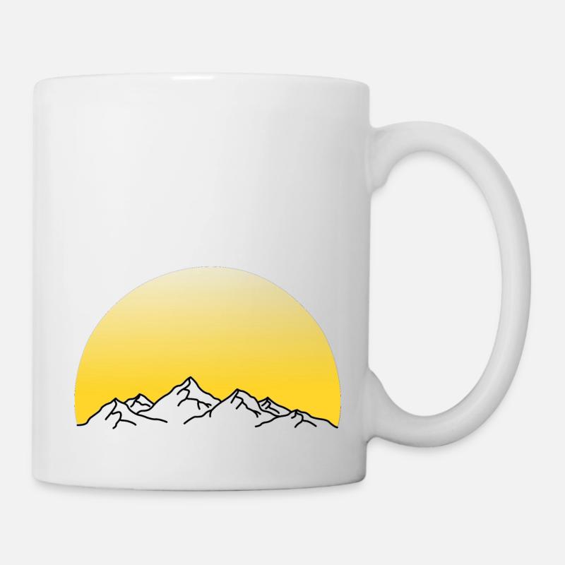 Mountain / Mountains - Mug - white