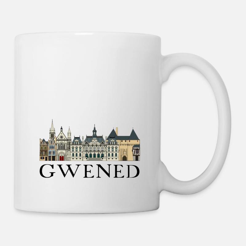 Gwened | Vannes - Kreizh kêr | Downtown - Mug - white