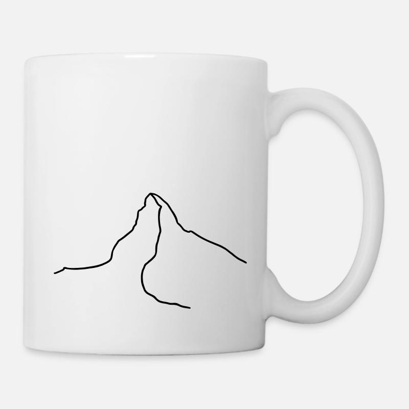 Cervin - Mug blanc - blanc