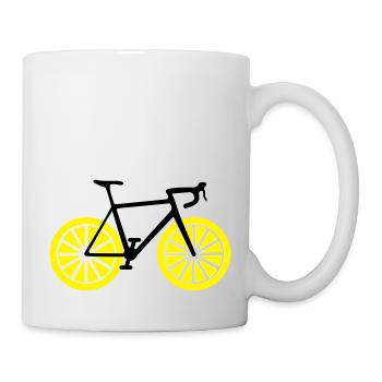 Lemon bike - Mug - white - Right