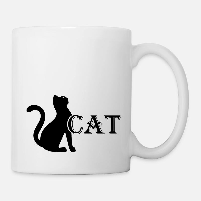 Chat Chat - Mug blanc - blanc