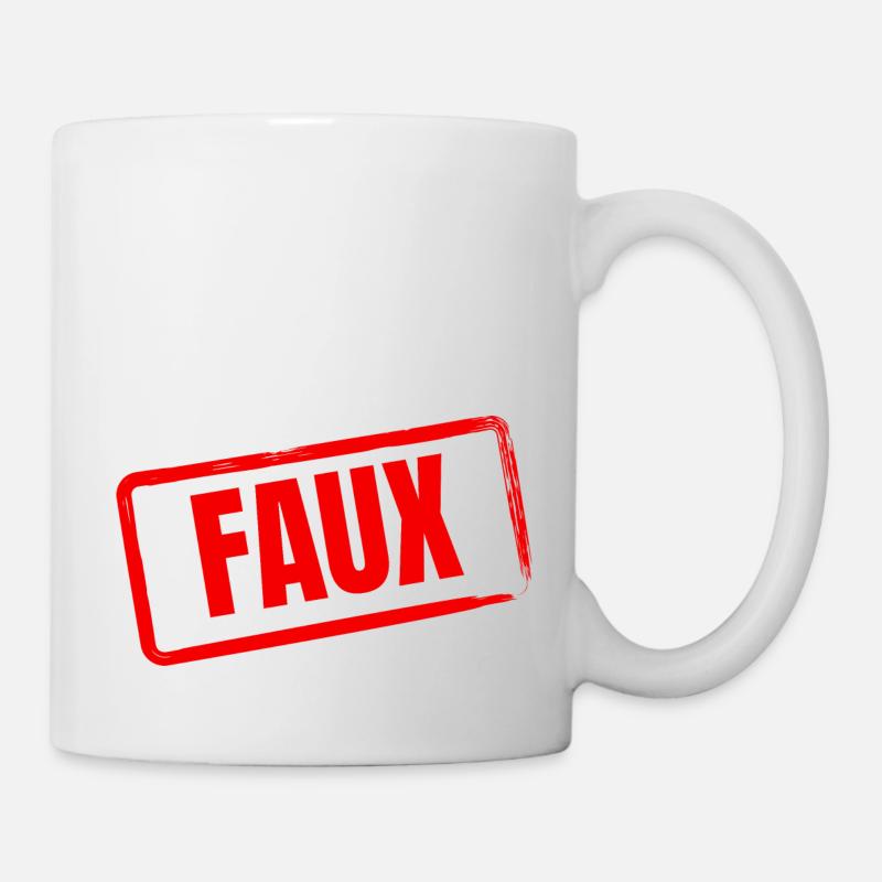 FALSCH - Tasse - Weiß