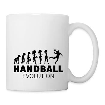 HANDBALL EVOLUTION FRAU - Tasse - Weiß - Rechts