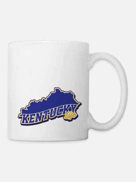 USA Amerika Leben in Kentucky - Tasse - Weiß