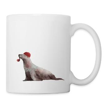Phoque mer du Nord - Mug blanc - blanc - Droite