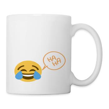 Laugh out loud - Mug - white - Right