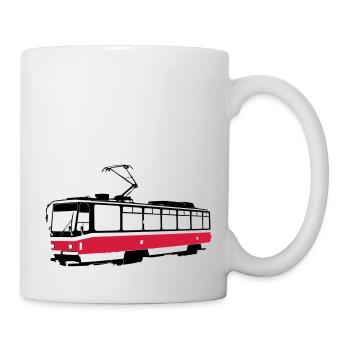 Brünner Straßenbahn - Tasse - Weiß - Rechts