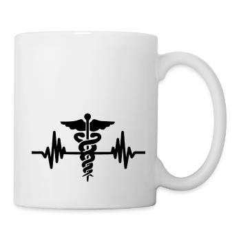 Nurse Krankenschwester Doctor - Tasse - Weiß - Rechts
