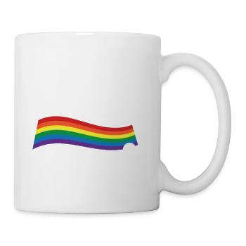 Funny Wheelchair Driver Gift LGBT Gay Lesbian - Mug - white - Right