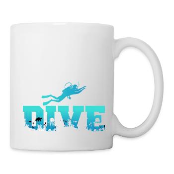 Diving Diving Design For Hobby and Profit - Mug - white - Right