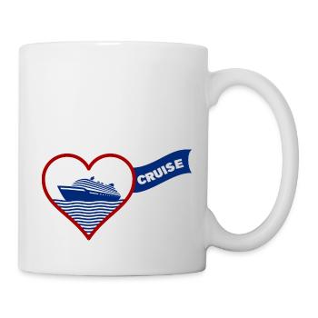 Cruise Love - Tasse - Weiß - Rechts