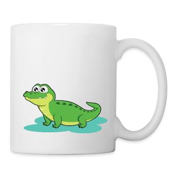 crocodile - Mug - white - Right