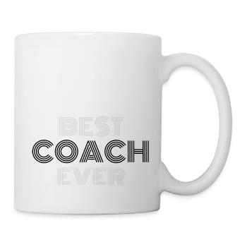best coach ever - Mug blanc - blanc - Droite