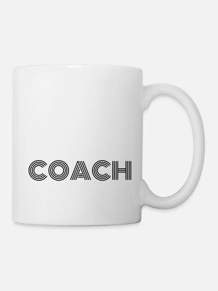 best coach ever - Tasse - Weiß