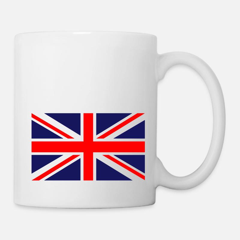Drapeau De Grande-Bretagne - Union Jack - Mug blanc - blanc