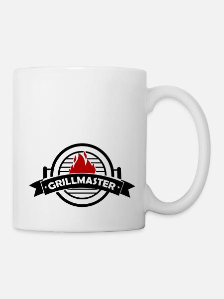 grillmaster - Tasse - Weiß