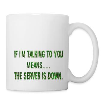 Piratage hacker hacker informatique cybersécurité - Mug blanc - blanc - Droite