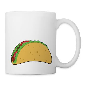 Taco - Tasse - Weiß - Rechts