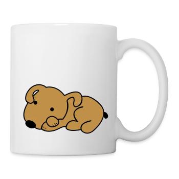 dog - Tasse - Weiß - Rechts