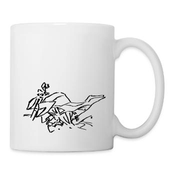 Bike - Tasse - Weiß - Rechts