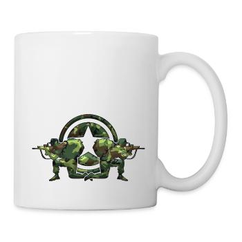 Armée - Mug blanc - blanc - Droite