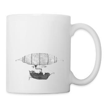 Fantasy Airship - Mug - white - Right