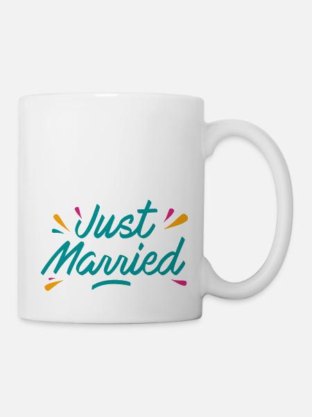 Just married - Mug blanc - blanc