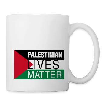 Cadeau amusant Palestinien Lives Matter - Mug blanc - blanc - Droite