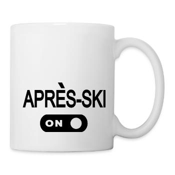 Ski Skiing Après-Ski - Mug - white - Right