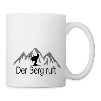 Ski Skiing Après-Ski - Tasse - Weiß - Rechts