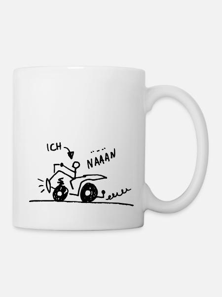 Quad näään - Tasse - Weiß