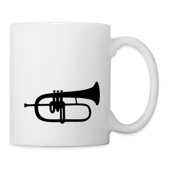 flugelhorn - Mug - white - Right