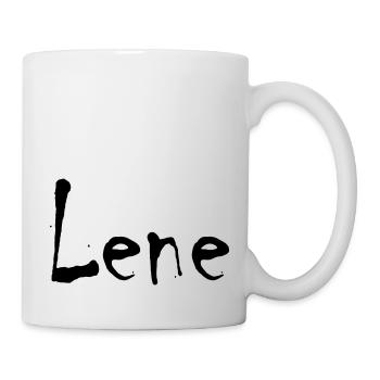 lene - Tasse - Weiß - Rechts