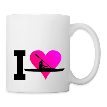 Canoë Kayak Kayak Femmes Kayak Hommes - Mug blanc - blanc - Droite