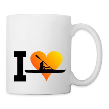 Kayak Hommes Canoë Kayak Kayak Femmes - Mug blanc - blanc - Droite