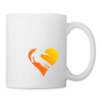 Skieurs acrobatiques hommes Skieurs Skieurs Skieurs - Mug blanc - blanc - Droite