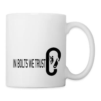 Bouldern Klettern Climbing - Tasse - Weiß - Rechts