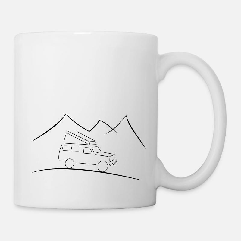 Landcruiser - Tasse - Weiß
