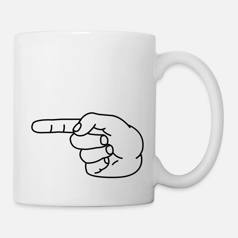 Index - Mug blanc - blanc