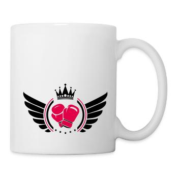 Boxing Symbol - Tasse - Weiß - Rechts
