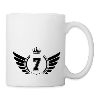 Wappen 7 - Tasse - Weiß - Rechts